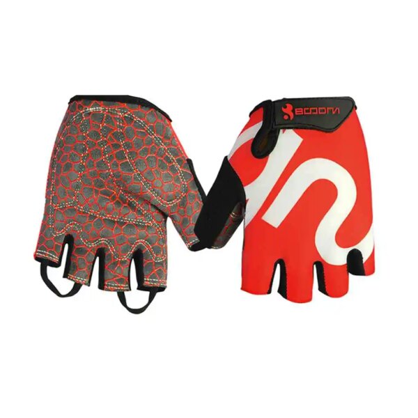 Guantes de ciclismo Gel bicicleta carreras deporte carretera montaña medio dedo transpirable Fitness manopla para BOODUN