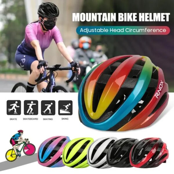 Casco de Ciclismo integralmente moldeado, Casco de Ciclismo de Carretera de montaña, seguridad de ciudad, Casco de bicicleta ultraligero, gorra deportiva, Casco de Ciclismo