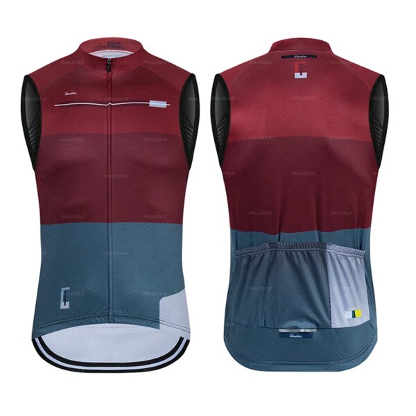 Jersey de ciclismo sin mangas, chaleco para bicicleta de montaña, ropa de secado rápido para bicicleta de montaña, ropa de ciclismo transpirable