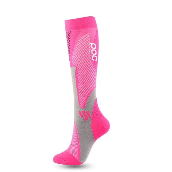 Calcetines de Ciclismo MTB para bicicleta de carretera Calze Ciclismo Uomo transpirables MOTO POC calcetines de bicicleta hombres mujeres deportes al aire libre Calcetines de Ciclismo de carreras