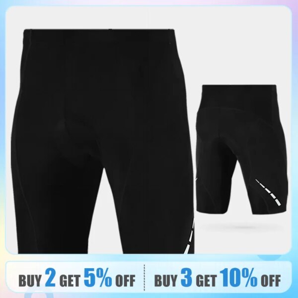 Pantalones cortos de ciclismo para hombres pantalones de ciclismo con cojín de esponja engrosados ​​pantalones de ciclismo transpirables de secado rápido para hombres