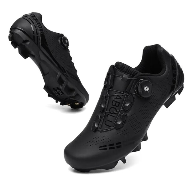 Zapatillas de ciclismo MTB para hombre, botas deportivas para bicicleta de carretera, zapatillas planas de Velocidad de automovilismo, calzado para bicicleta de montaña, zapatos de ciclismo con Pedal Spd