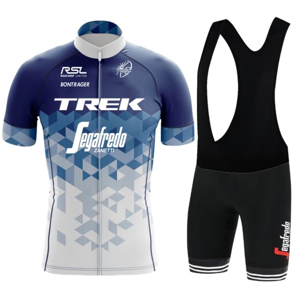 Traje de ciclismo para hombre completo 2024 Jersey conjunto para hombre TREK Bib Mtb disfraz para hombre blusa de bicicleta equipo ciclo ropa de primavera y verano