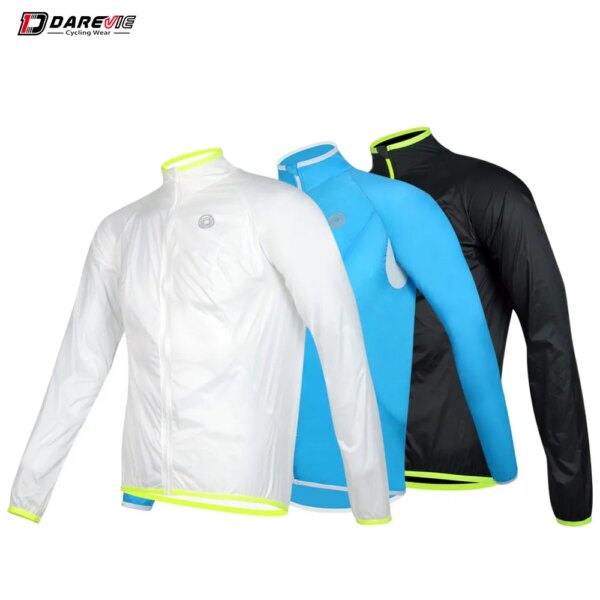 DAREVIE chaqueta de ciclismo para hombre 2023 suave nueva impermeable a prueba de viento Woemn ciclismo chaqueta de manga larga chaqueta de ciclismo resistente al agua