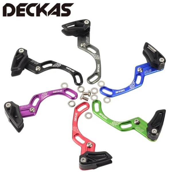 DECKAS ISCG 03 MTB guía para cadena de bicicleta 1X sistema de montaje CNC marcha única ancho estrecho engranaje estabilizador de cadena de bicicleta precio más bajo