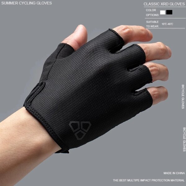 DUEECO Guantes de Ciclismo,Guantes de Bicicleta,Guantes de Bicicleta,Guantes de Bicicleta de montaña: Antideslizantes, Amortiguadores, Palma Acolchada y Transpirable XRD