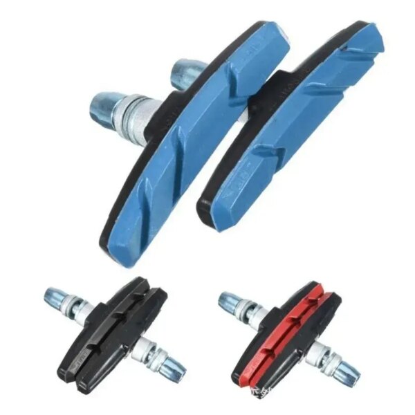 Pastillas de freno de goma duraderas para bicicleta, bloques de freno para bicicleta de montaña, accesorios para bicicleta, carcasa de Cable de adaptación