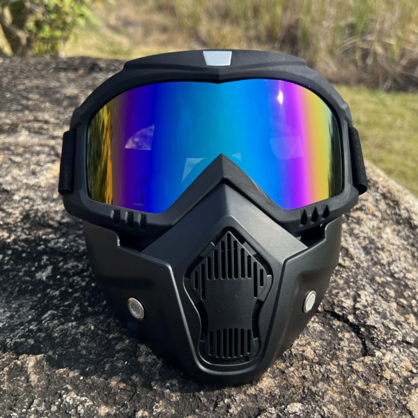 Gafas de Motocross a prueba de polvo, moto de cross, moto todoterreno, máscaras ajustables para motocicleta, gafas protectoras de cara completa transpirables