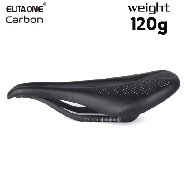 ELITA ONE-sillín de carbono para bicicleta de montaña, sillines de bicicleta de carretera, cojín de asiento suave