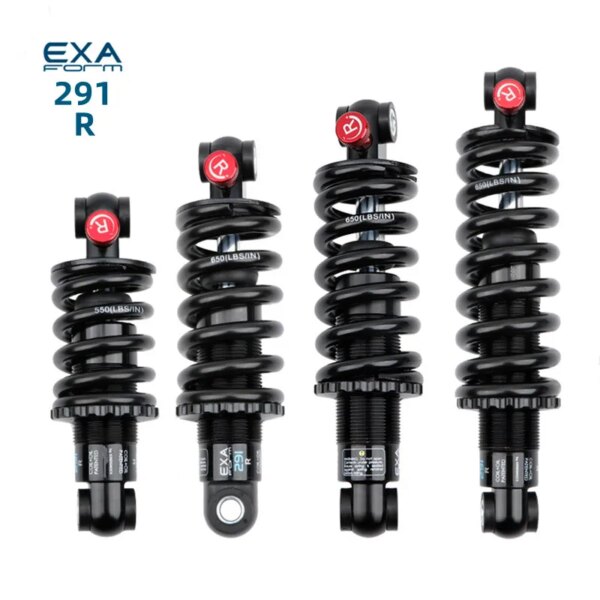 EXA Form-amortiguador trasero KS 291R, suspensión de resorte, amortiguador para bicicleta de montaña, EXA, 165mm, 850Lbs, Scooter Eléctrico