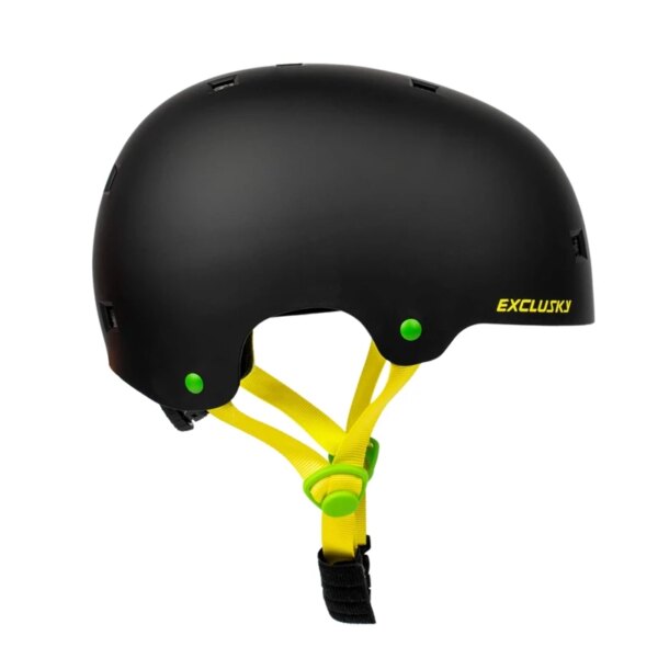 EXCLUSKY BMX Tamaños ajustables Casco con gorra de bicicleta para hombres y mujeres Color