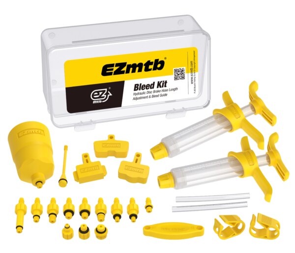 EZMTB-Kit de purga de aceite de freno de disco hidráulico para bicicleta, herramientas de reparación para Shimano Magura Hope Sram Avid Mula Hayes