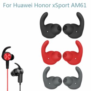 Almohadillas para los oídos, funda de silicona para Huawei Honor Xsport AM61, fundas para auriculares Bluetooth, tapones para los oídos, almohadillas para los oídos, accesorios para auriculares