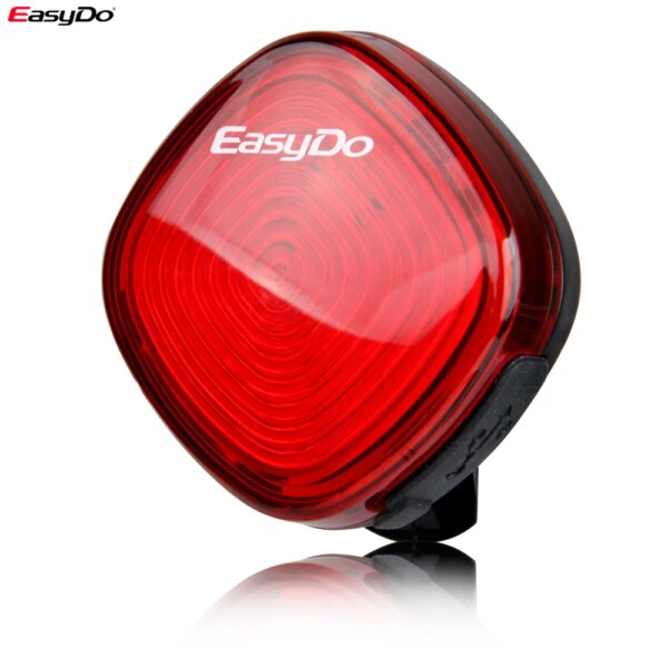 Easydo-luz trasera para casco de bicicleta, luz inteligente para ciclismo de montaña y carretera, recargable por USB, lámparas LED de advertencia de seguridad impermeables