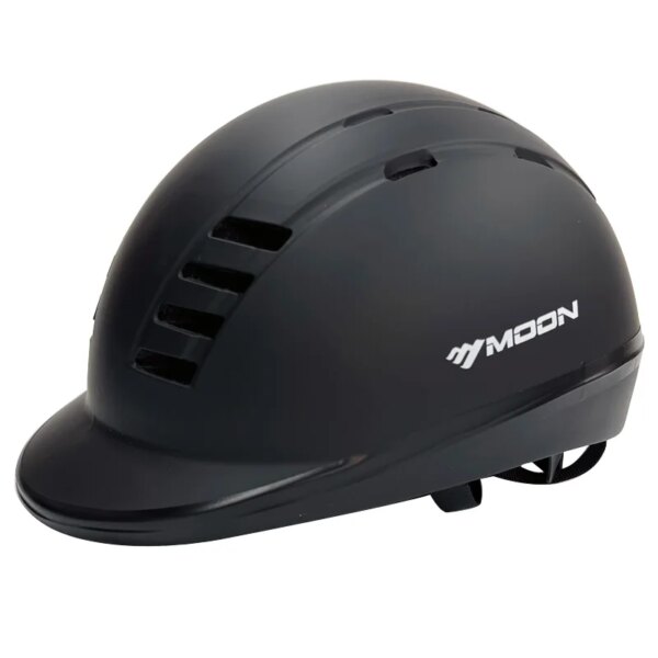 Casco ecuestre casco para montar a caballo transpirable duradero seguridad media cubierta cascos de ciclismo para hombres y mujeres PVC + EPS