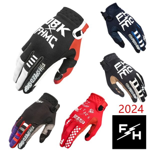 FASTDOSE pantalla táctil estilo velocidad Twitch Motocross guante montar en bicicleta guantes MX MTB Off Road Racing deportes ciclismo guante