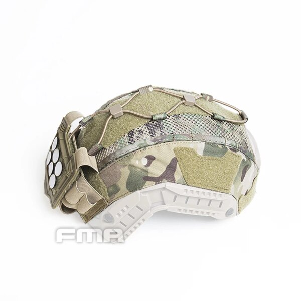 Funda multifuncional FMA para casco marítimo con soporte para batería bolsa equilibrada BK/DE/MC