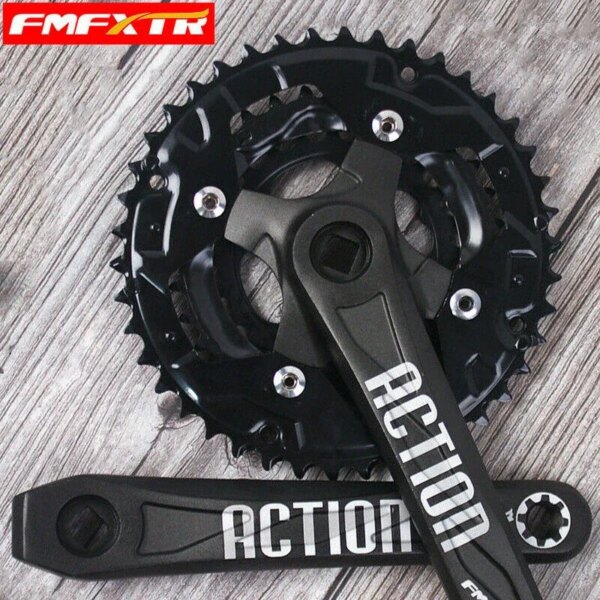 FMFXTR-platos y bielas para bicicleta de montaña, 104bcd 64bcd, 2x10S, 3x10S, 24/26/32/38/42T, plato de bicicleta con orificio cuadrado, pieza de bicicleta