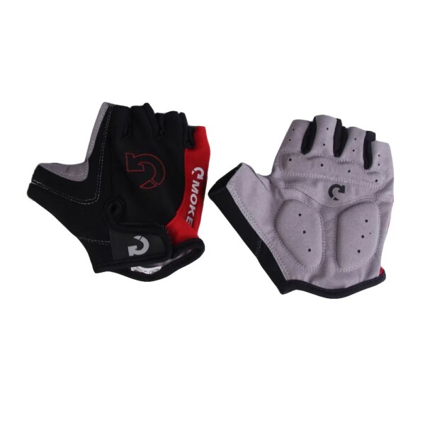 Moda ciclismo bicicleta motocicleta deporte Gel medio dedo guantes guantes para bicicleta de montaña equipo de conducción al aire libre guantes guantes cálidos