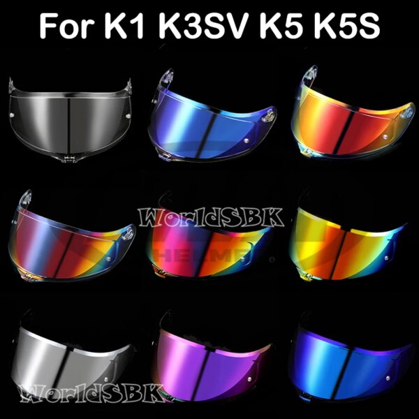 Visera Para casco de motocicleta AGV K5 K5S K5-S K3SV K1 K1S Compact ST, protector de lente, gafas de cara completa, Accesorios Para Moto