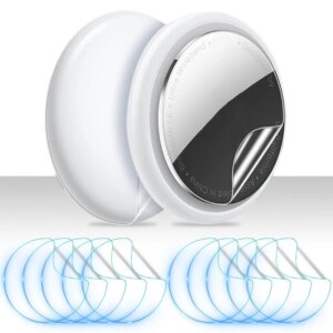 Protector de pantalla para Apple Airtag, accesorios de localizador GPS, película protectora de piel, pegatina de hidrogel frontal y trasera para etiquetas de aire AirTag