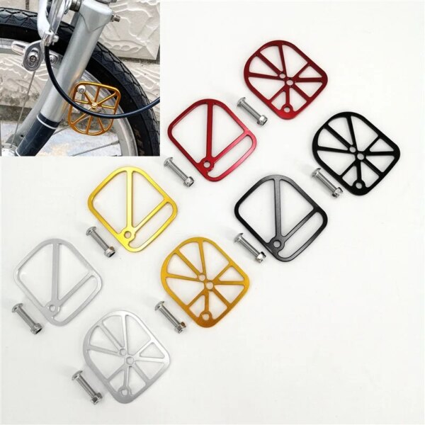 Para Brompton bicicleta plegable Cables de freno carcasa soporte Protector dispositivo protector Litepro