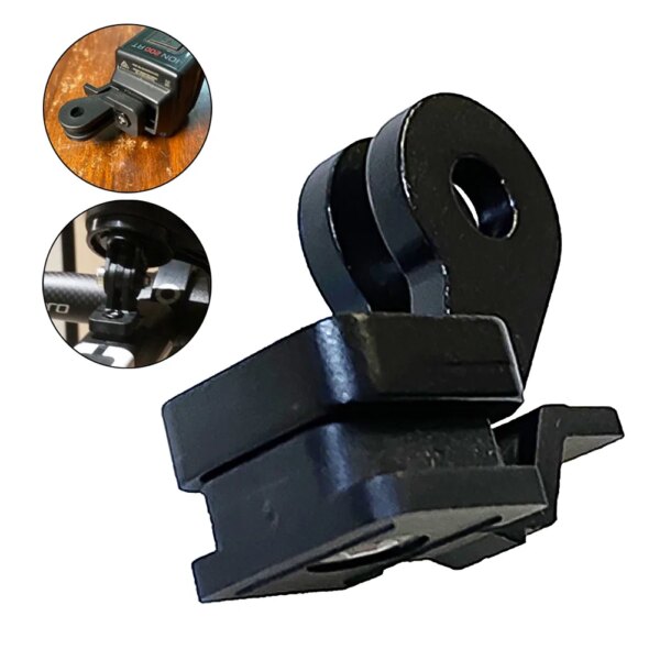 Soporte de montaje en estante para medidor de código de lámpara frontal de bicicleta, adaptador Gopro, accesorios de soporte de lámpara trasera de elevación Bontrager Ion ProRT