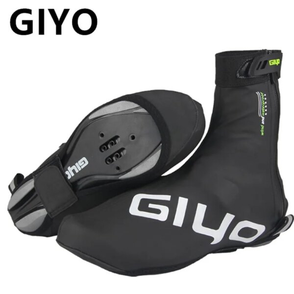 GIYO-cubrezapatos de ciclismo impermeables para mantener el calor, cubierta para zapatos de invierno para mujer y hombre, para ciclismo de montaña o de carretera