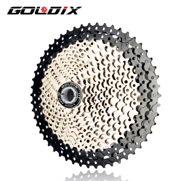 GOLDIX MTB Cassette K7 8/9/10/11/12 velocidad 36/40/42/46/50/52T SUNSHINE bicicleta piñón libre piñón de bicicleta para Shimano/SRAM