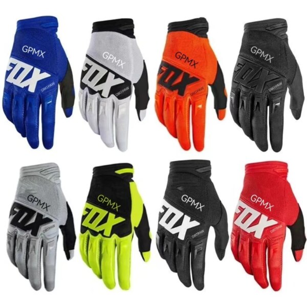 GPMXFOX DIRTPAW 12 colores Montar deportes al aire libre motocicleta todoterreno guantes largos para usar con dedos