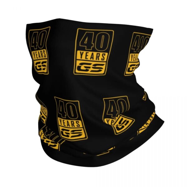 GS 40 años motocicleta R1200 Bandana cuello polaina pasamontañas bufanda mágica diadema deportes al aire libre para hombres mujeres adultos lavable