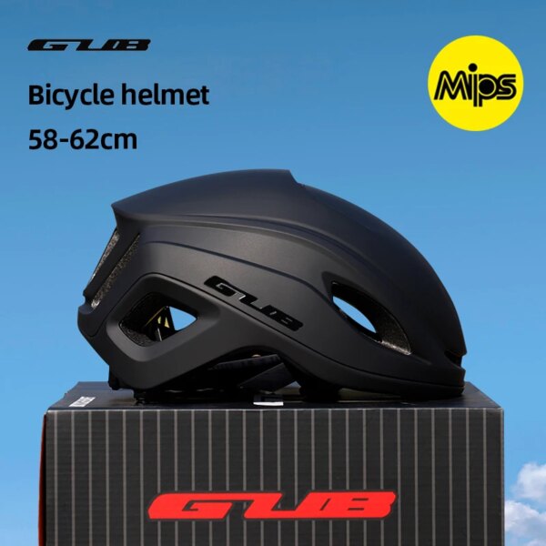 GUB-cascos de bicicleta de carreras para hombre, casco de ciclismo Mips para aerodinámica, transpirable, accesorios para bicicleta de montaña