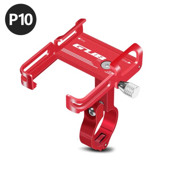 Soporte para teléfono de bicicleta de aluminio GUB P10 para 3,5 \