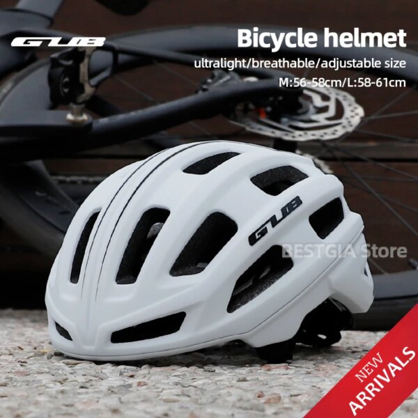 GUB PC + EPS casco de ciclismo para hombre 250g ultraligero cascos de bicicleta de carretera de montaña para mujer 21 respiraderos transpirable casco de bicicleta de carreras