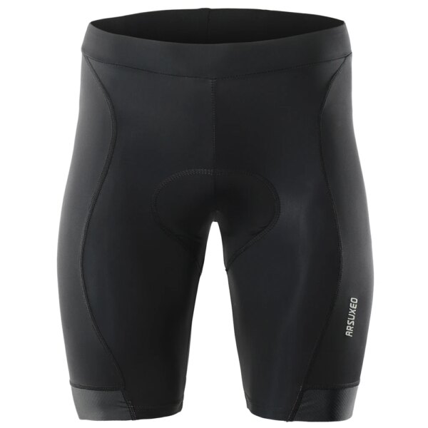 Pantalones cortos de ciclismo con almohadilla de Gel para bicicleta de montaña, ropa interior negra de secado rápido para hombre, ropa interior para descenso, MTB