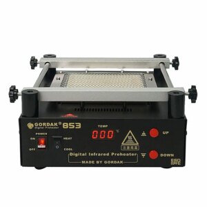 Estación de precalentamiento infrarrojo IR Gordak 853 precalentador sin plomo para reparación BGA desoldador de placa PCB Kit de herramientas 220V/110V