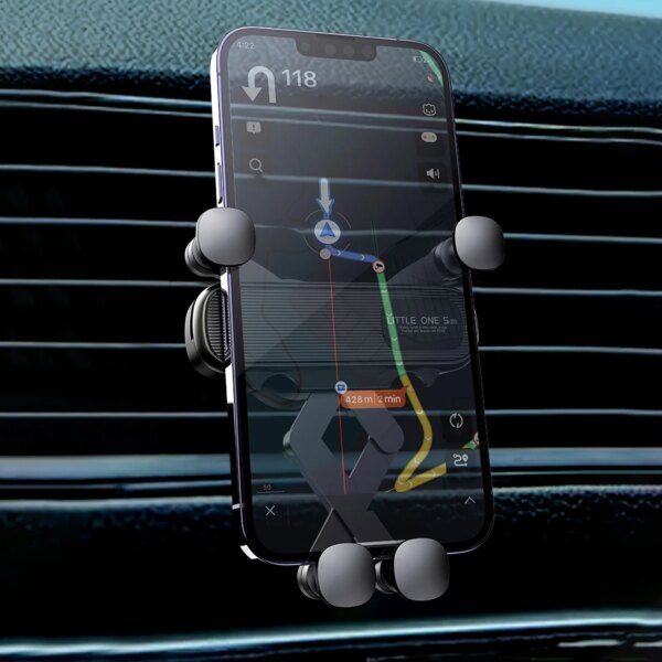 Soporte de gravedad para teléfono de coche, Clip de salida de ventilación de aire, soporte de Teléfono Universal para coche, soporte para teléfono móvil, nuevo