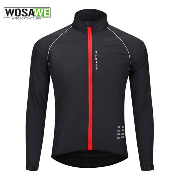 Promoción a mitad de precio, cazadora de ciclismo para hombre, chaqueta reflectante, chaqueta de bicicleta a prueba de viento, chaqueta de Camping de pesca resistente al agua