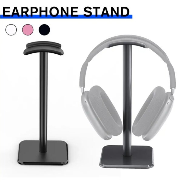 Soporte para auriculares, soporte antideslizante para auriculares para AirPods Max Sennheiser/Audio-Technica, 3 colores