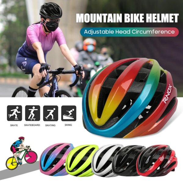 Casco de ciclismo MTB, bicicleta de montaña y carretera, casco para patinete eléctrico, casco de motocicleta moldeado integralmente, equipo de ciclismo