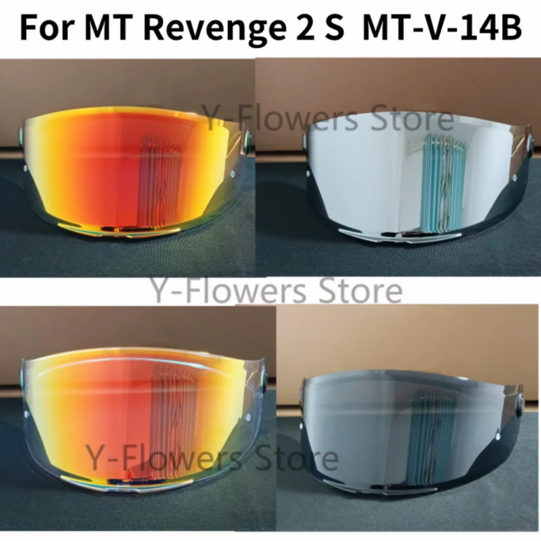 Lente de Casco para MT Revenge 2 S MT-V-14B MT V 14B, visera para Casco de motocicleta, protector de parabrisas, accesorios de motocicleta, gafas Casco