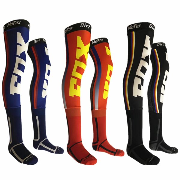 Calcetines de motociclista de alto rendimiento, calcetines de motocicleta con protección solar todoterreno para vehículos todoterreno y bicicletas de montaña