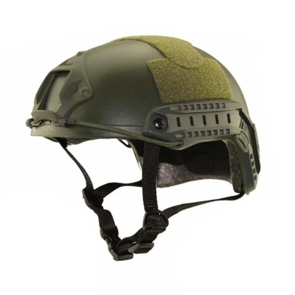 Cascos deportivos de alta calidad, casco táctico, casco militar del ejército, equipo de casco protector para caza al aire libre, juego de guerra