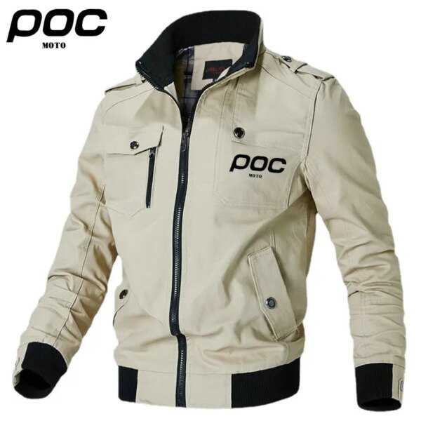 Chaquetas de senderismo, abrigo impermeable para hombre, cortavientos para la lluvia, ropa de pesca para acampar, chaqueta locomotora de ciclismo para MOTO POC, ropa para bicicleta de montaña