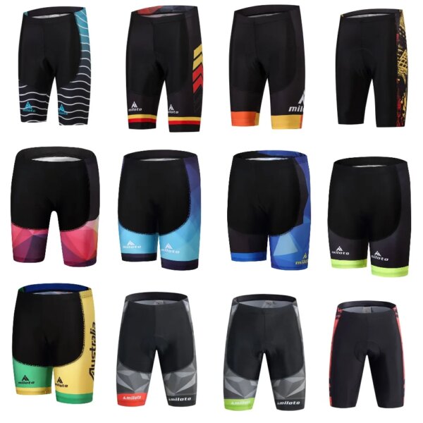 Gran oferta MILOTO verano hombres Ciclismo pantalones cortos a prueba de golpes MTB bicicleta mtb pantalones cortos bicicleta Ropa Ciclismo шорты мужские велосипедки