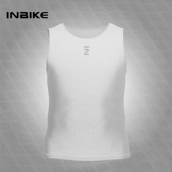 INBIKE-Chaleco de ciclismo de talla grande para hombre, ropa interior, capa Base para ciclismo de montaña, sin mangas, camiseta básica de secado rápido