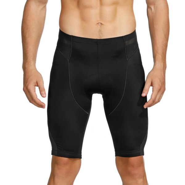 INBIKE, pantalones cortos de ciclismo para hombre, acolchados, para montar en bicicleta, medio pantalón, pantalones ajustados para ciclismo, ropa deportiva, mallas deportivas para correr MTB