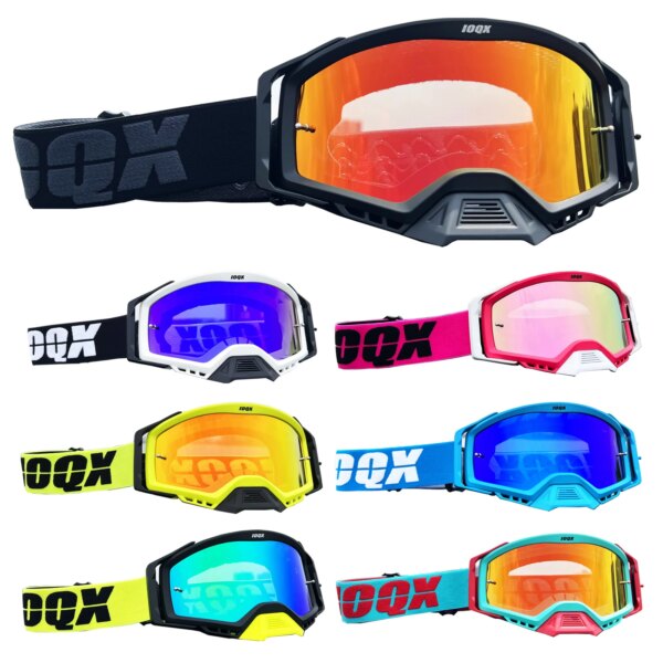 IOQX NUEVAS Gafas de Moto Mtb Gafas de Carreras de Motocross Gafas de Hombre Gafas de Moto Gafas de Motocross Gafas de Ciclismo