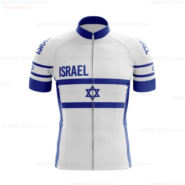 ISRAEL-Camiseta de Ciclismo para equipo de verano, Ropa deportiva para bicicleta de montaña, camisetas de montaña, novedad de 2022