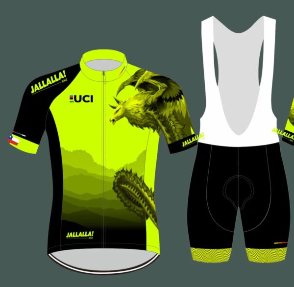 JALLALLA Chile Ciclismo Jersey Múltiples colores Ropa de ciclismo personalizada de alta calidad